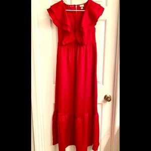 Red ‘A New Day’ Maxi Dress